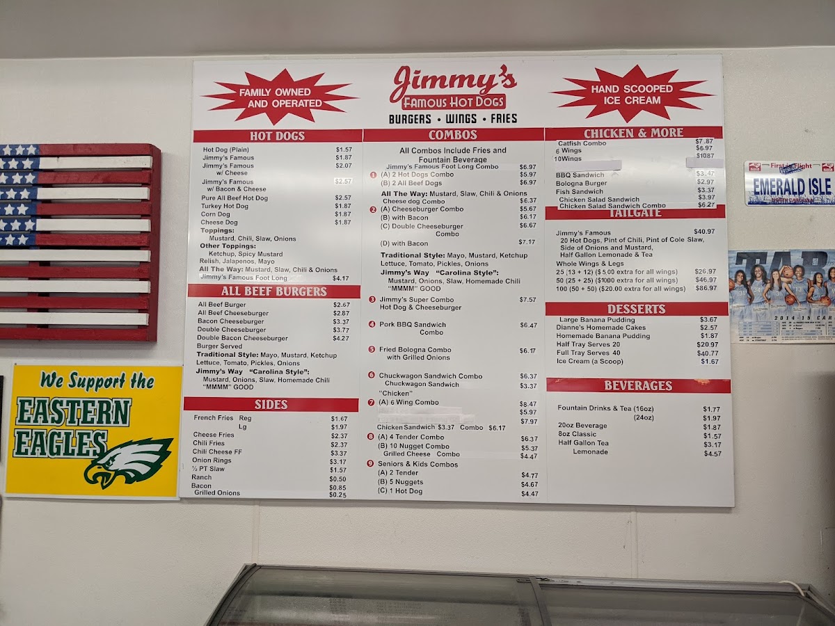 Jimmy's Famous Hot Dogs Menu-6